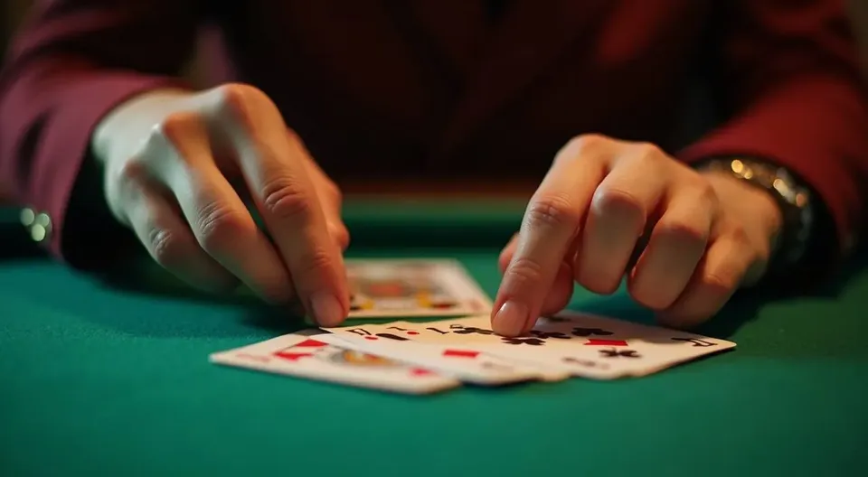 Blackjack and poker in context